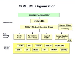 Abb. 1: Organisation NATO COMEDS