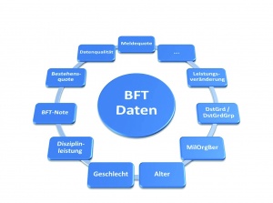 Abb. 2: Kollektive und Kriterien für die Bewertung der BFT-Daten