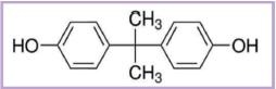 Abb. 2: Strukturformel Bisphenol A