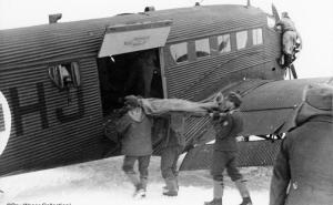 Nutzung von Luftfahrzeugen zum Verwundetentransport bis 1945