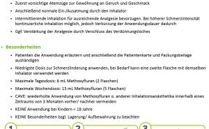 Methoxyfluran in der taktischen Medizin: Eine grüne Pfeife in grüner Umgebung