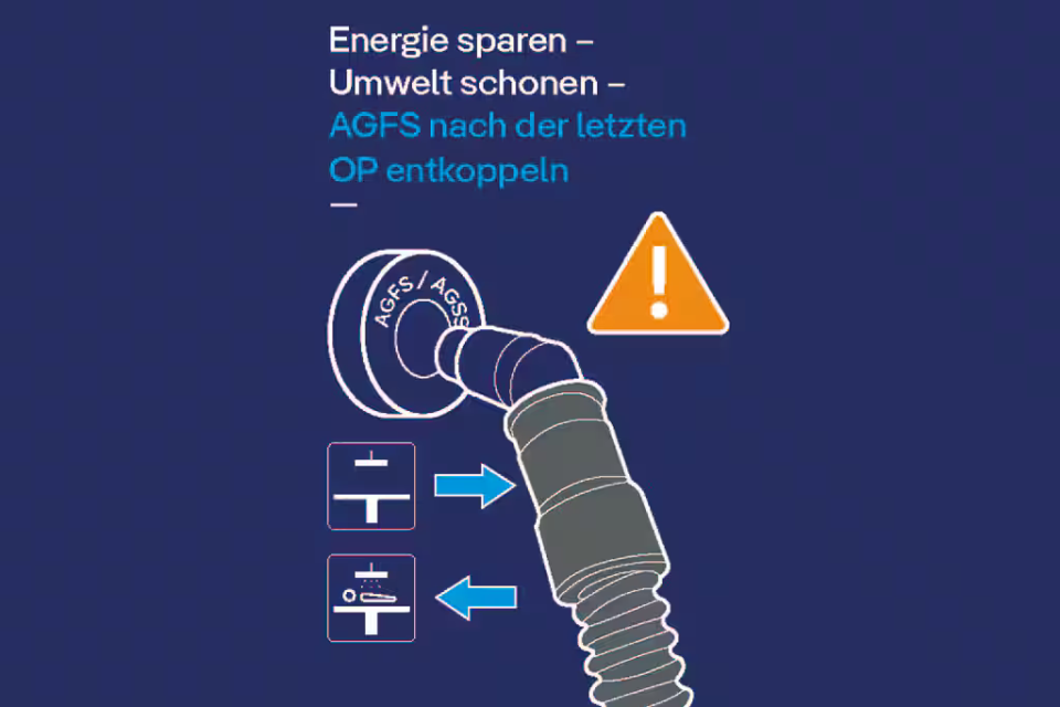 Einfach und wirksam – Geräteaufkleber zur Druckluftentkopplung, wenn das...