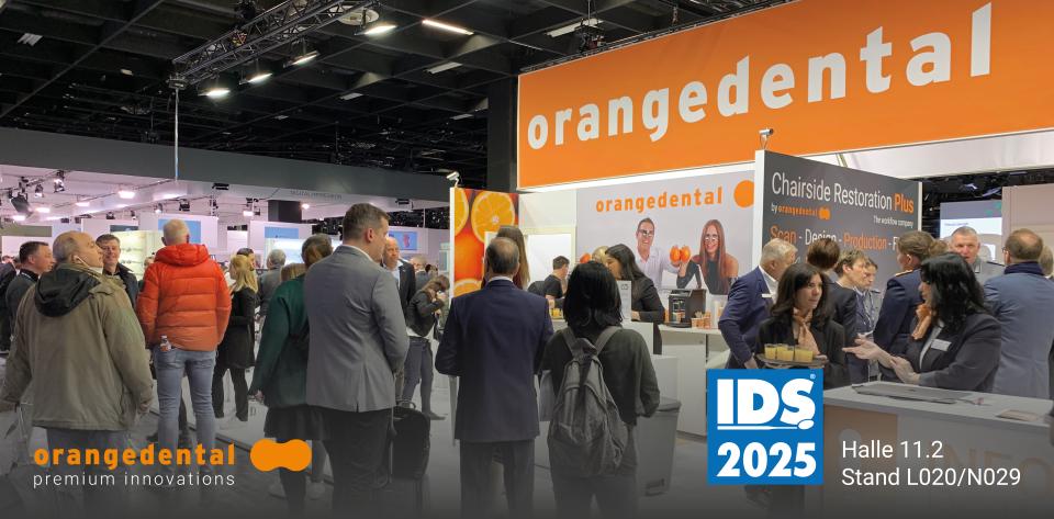 IDS 2025 – Ausblick orangedental Günstige Spitzenqualität