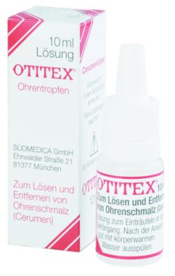 Otitex® – der bewährte Cerumenlöser