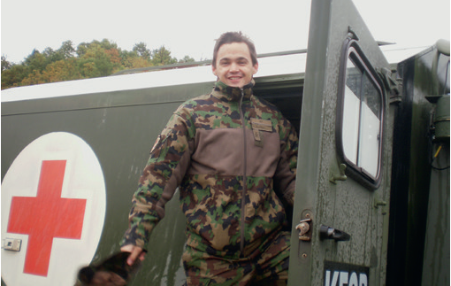 During a peacekeeping mission in Kosovo with KFOR SWISSCOY