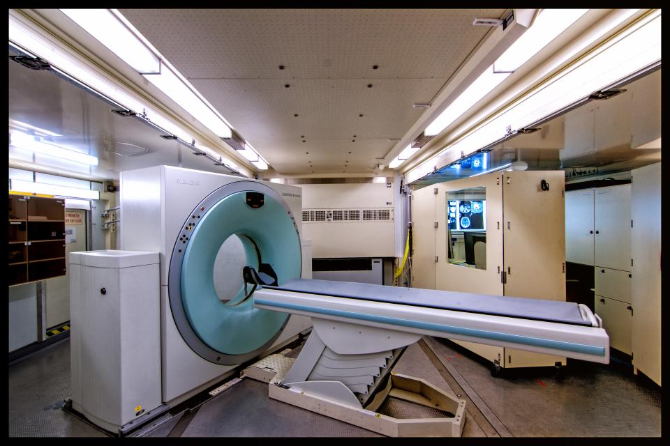 Computertomographie-Container der Modularen Sanitätseinrichtung